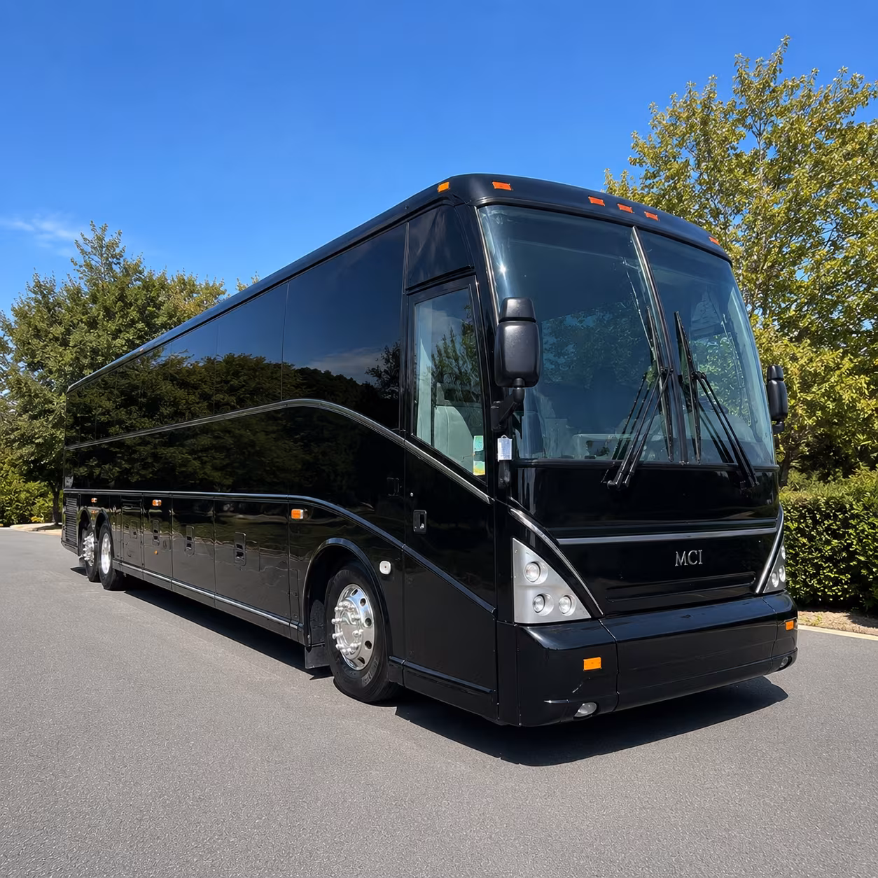 Long Island Airport Shuttle & Transportation party bus exterior