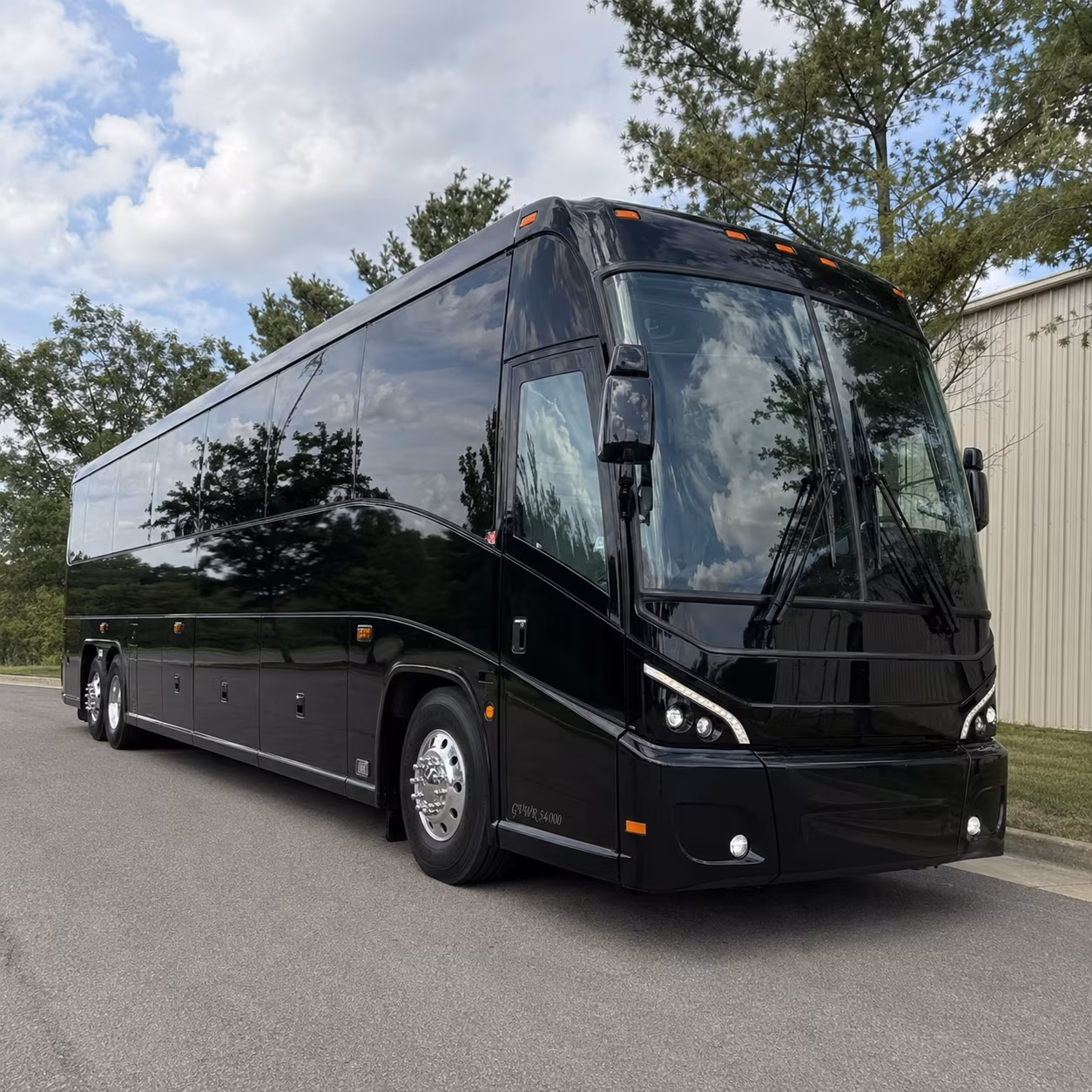 Long Island Airport Shuttle & Transportation party bus exterior