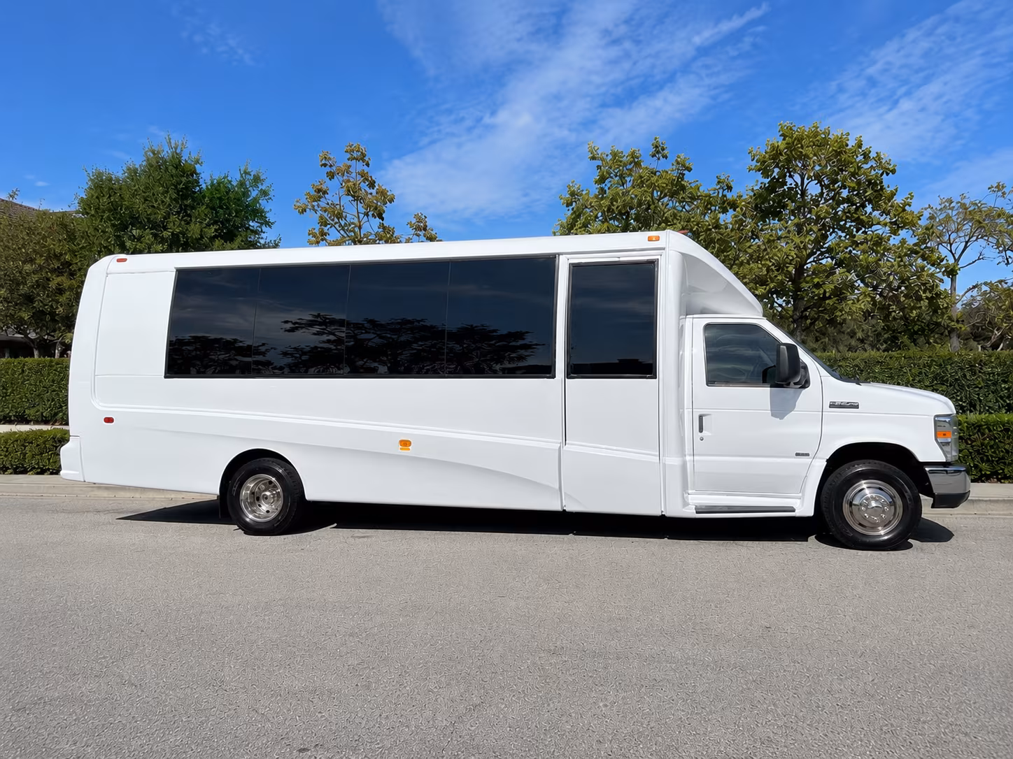Long Island Airport Shuttle & Transportation party bus exterior