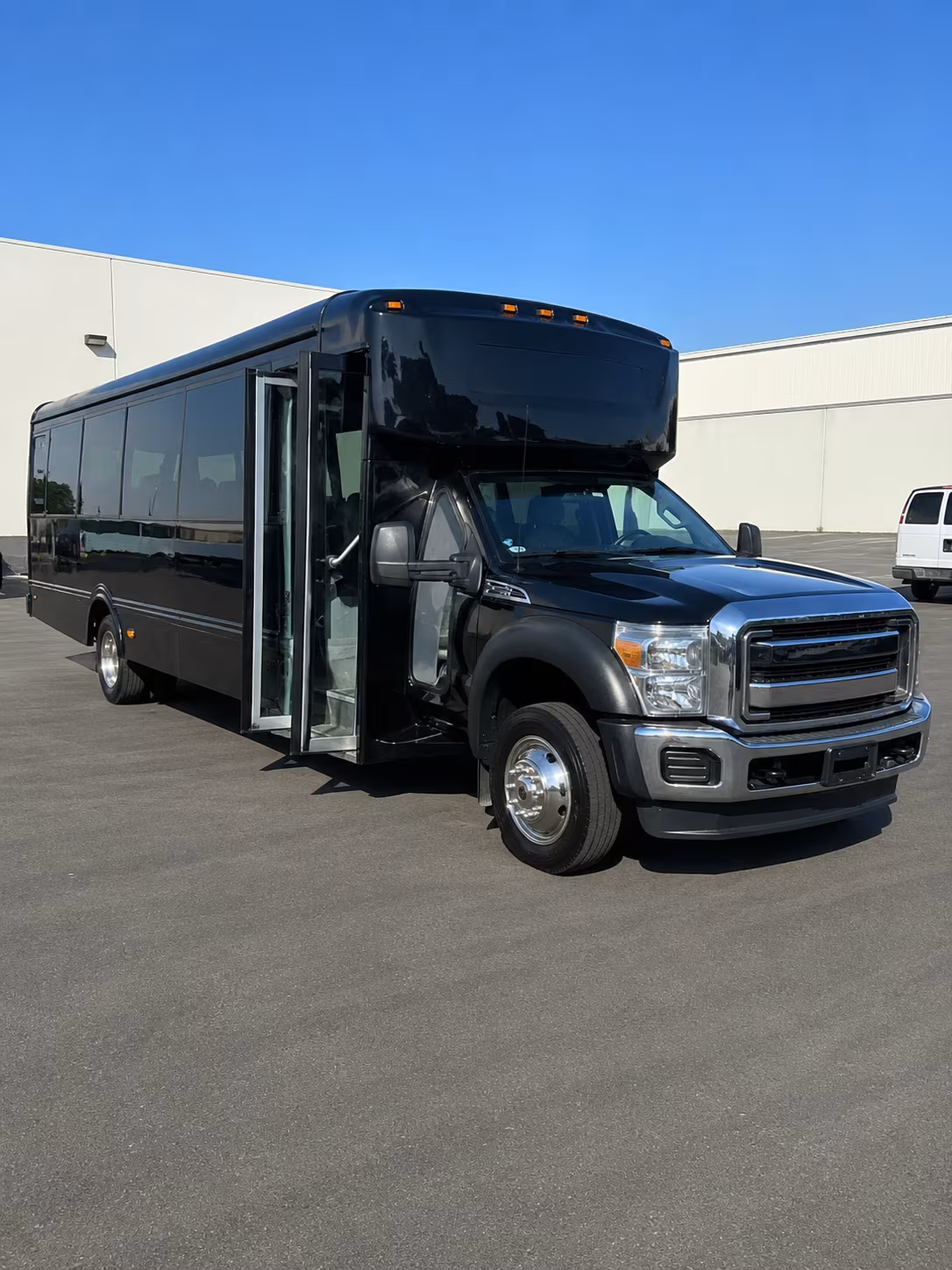 Long Island Birthday, Sweet 16, & Quinceañera Transportation party bus exterior