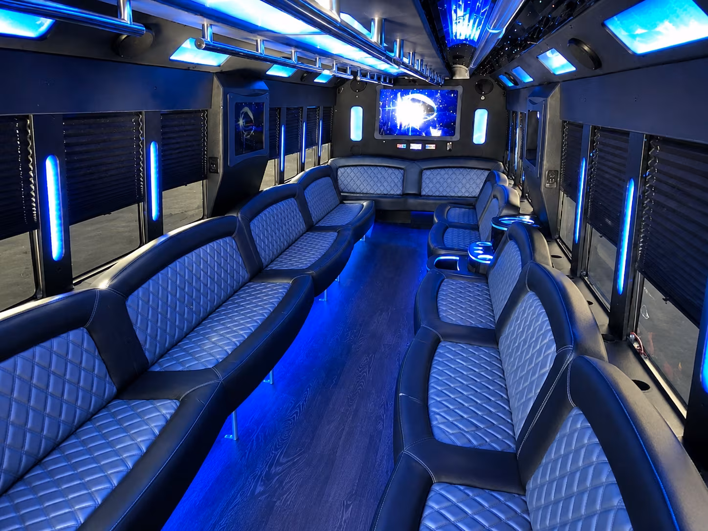 Long Island Concert & Music Festival Transportation party bus exterior