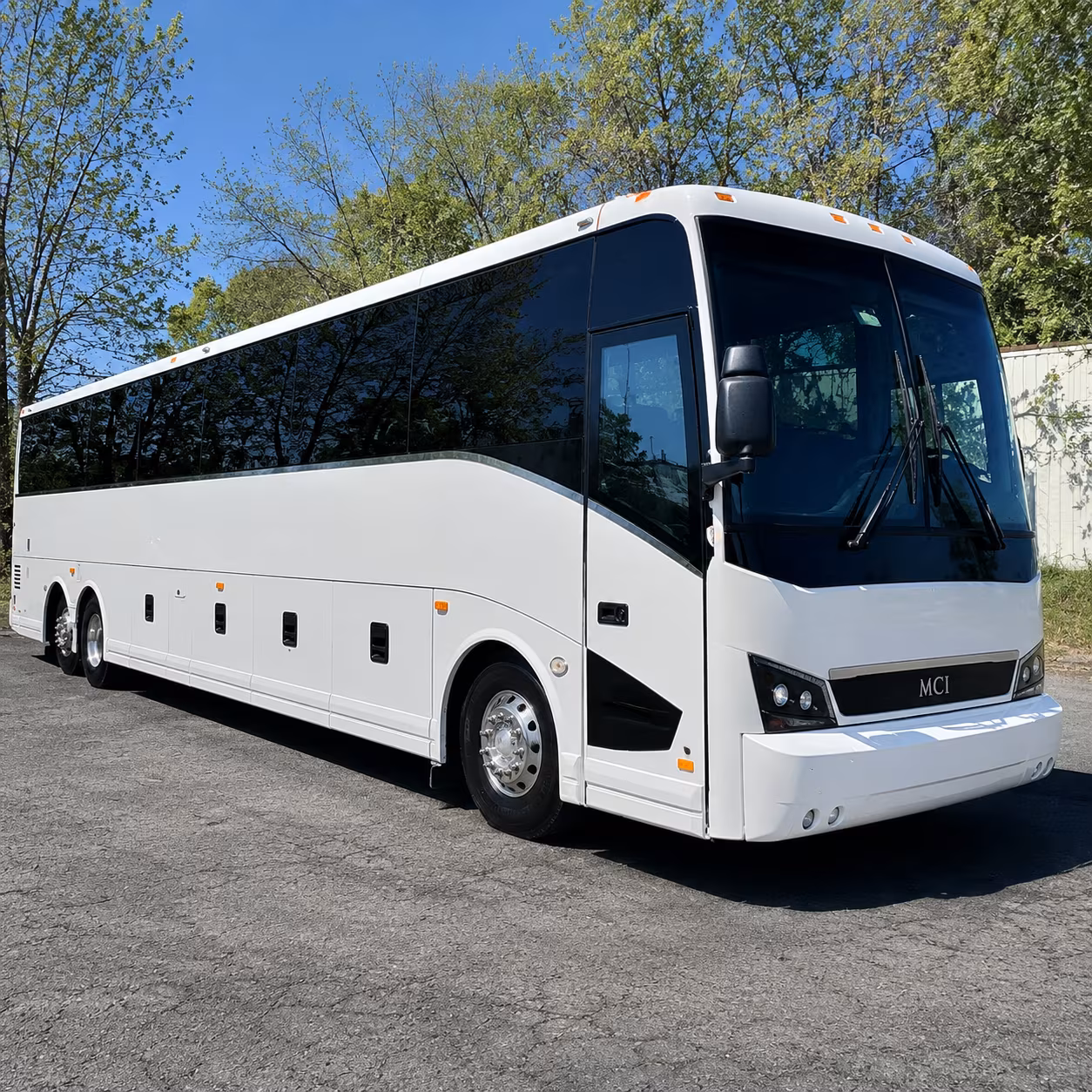 Long Island Corporate Transportation party bus exterior