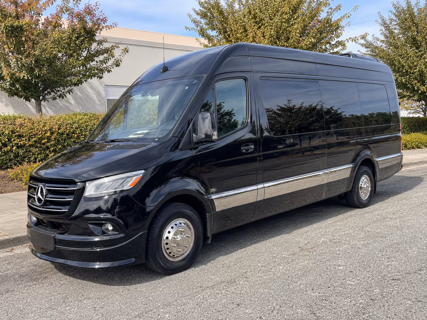 Long Island Corporate Transportation party bus exterior