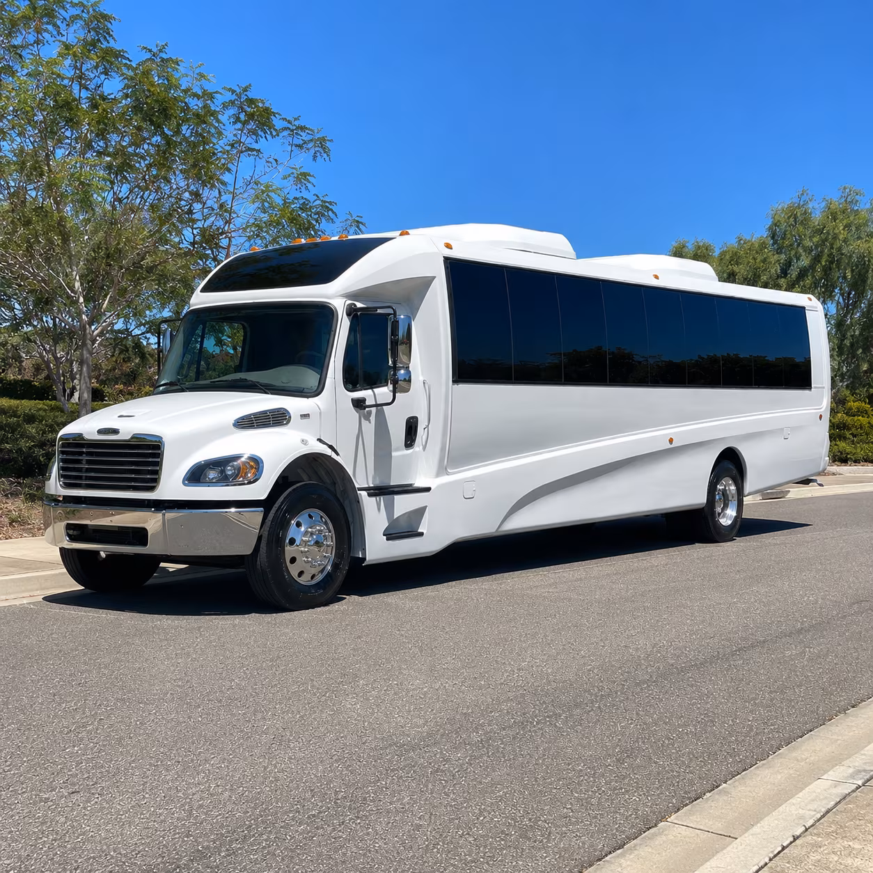Long Island Corporate Transportation party bus interior