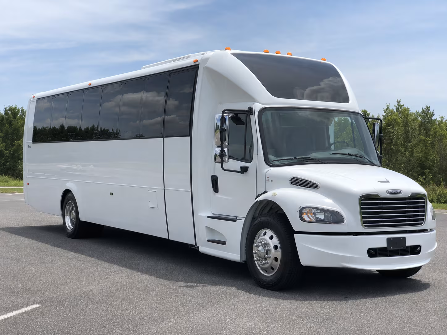 Long Island Prom & Homecoming Transportation party bus exterior