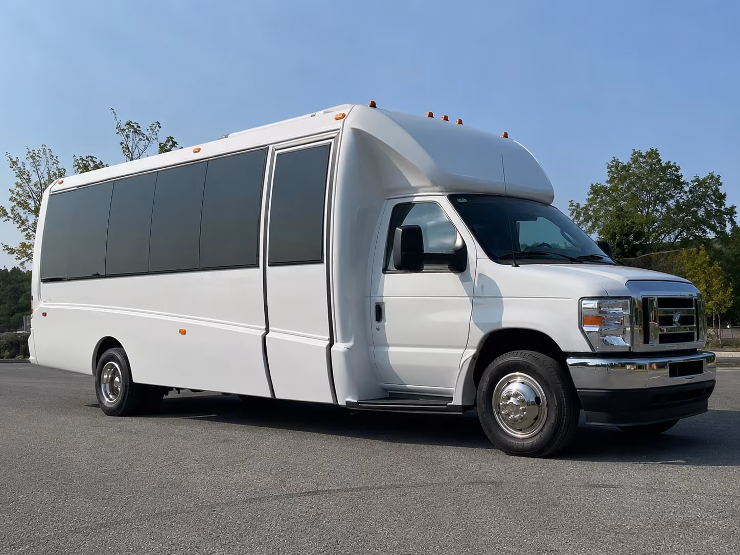 Long Island Prom & Homecoming Transportation party bus exterior