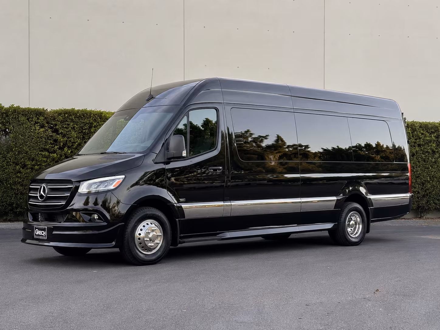 Long Island School Event Transportation party bus interior