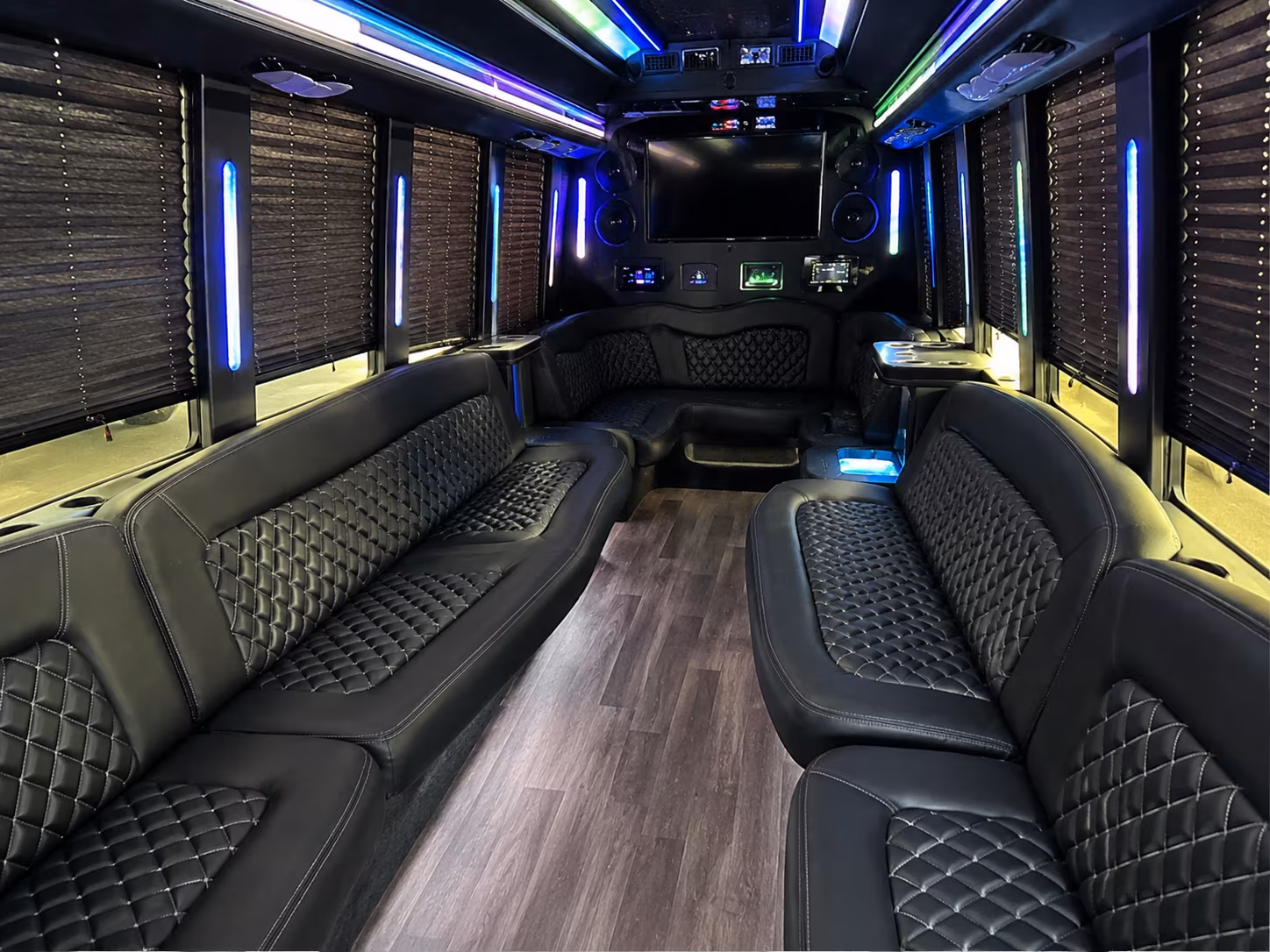 Long Island Winery Tour & Pub Crawl Transportation onboard seating