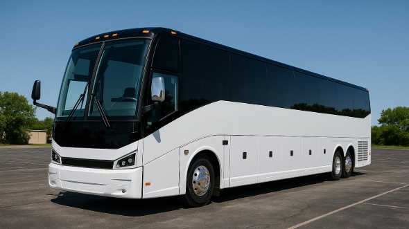 Exterior of Long Island Party Bus Company's 40 Passenger Party Bus in Long Island