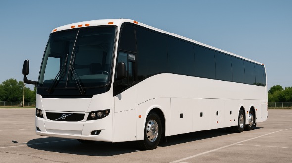 Exterior of Charter Bus Company North Hempstead's 40 Passenger Party Bus in North Hempstead