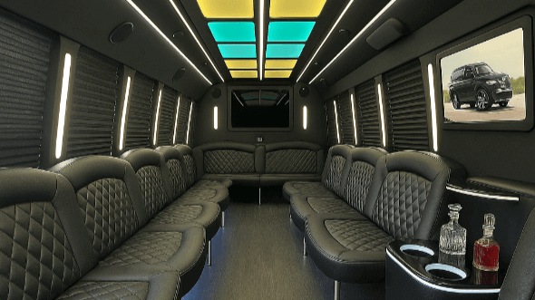 long island 40 passenger party bus rental